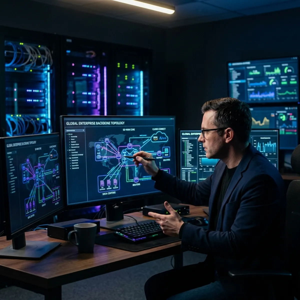Enterprise IT infrastructure management and server operations team